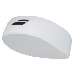 Babolat Logo Headband White Black